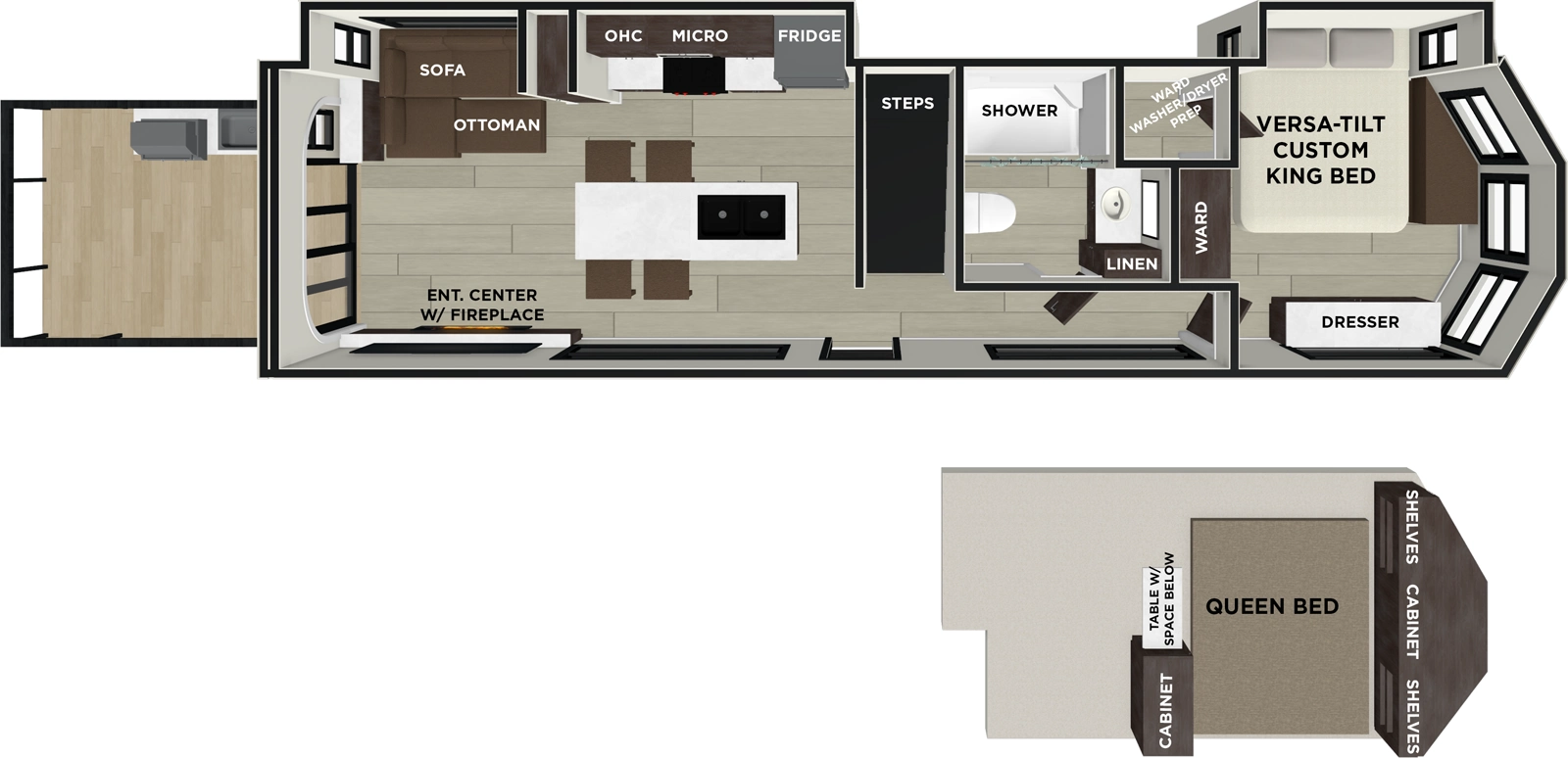 Wildwood Lodge 42VERANDA - DSO Floorplan